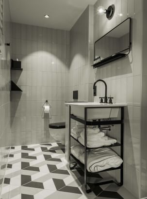 Hotel V Fizeaustraat Bathroom 4
